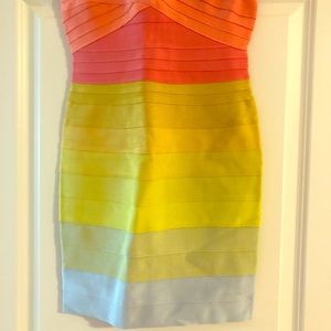 Multicolor Band dress
